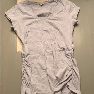 Long short sleeve top